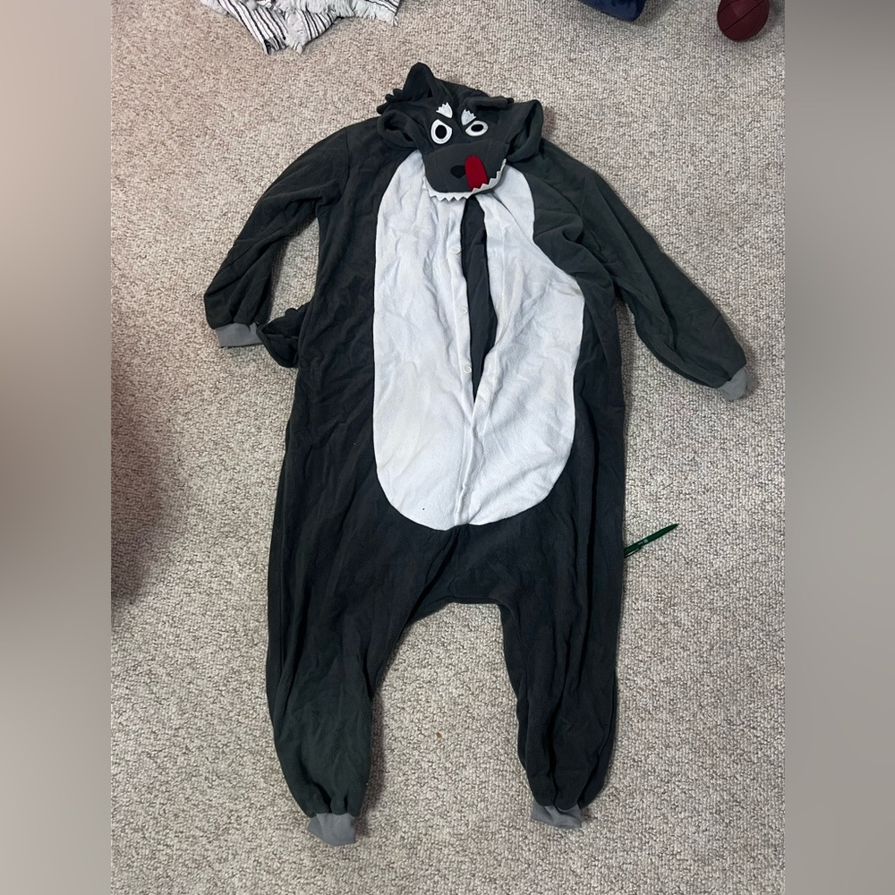 Men’s Fleece Button Front Costume